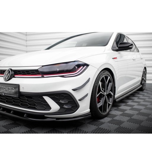 Canard del paraurti anteriore per Volkswagen Polo GTI Mk6 Facelift