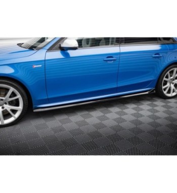 Side skirt diffusers V.3 for Audi A4 / A4 S-Line / S4 B8