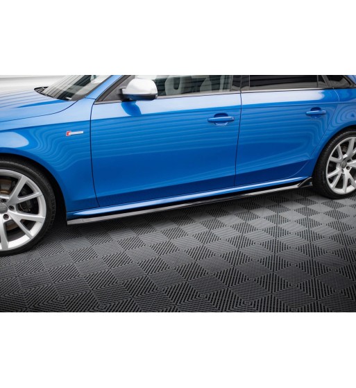 Side skirt diffusers V.3 for Audi A4 / A4 S-Line / S4 B8