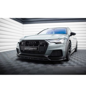 Front splitter for Audi A6 Allroad C8