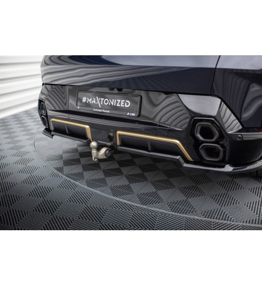 Diffusore posteriore con alette verticali per BMW XM G09