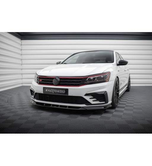 Front splitter V.2 for Volkswagen Passat GT B8 Facelift USA