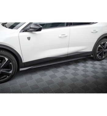 Side skirt diffusers for Peugeot 408 Mk1