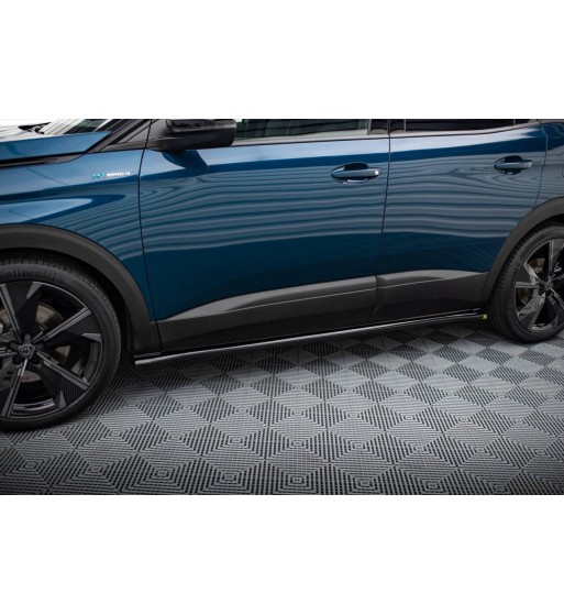 Side skirt diffusers for Peugeot 3008 GT-Line Mk2 Facelift