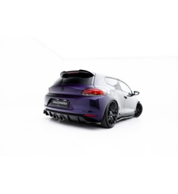 Rear valance V.2 for Volkswagen Scirocco Mk3 (R32 Exhaust)