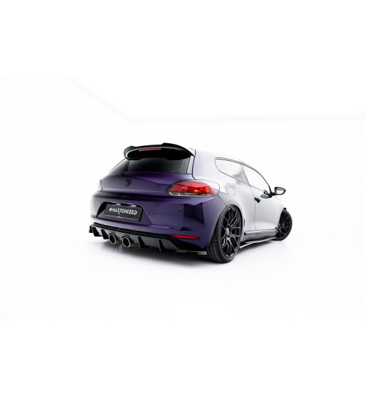 Rear valance V.2 for Volkswagen Scirocco Mk3 (R32 Exhaust)