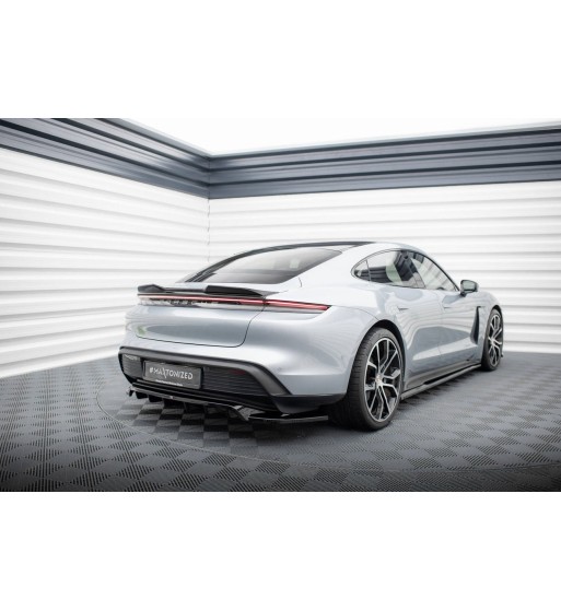 Diffusore posteriore con alette verticali per Porsche Taycan / Taycan 4 / Taycan 4S Mk1