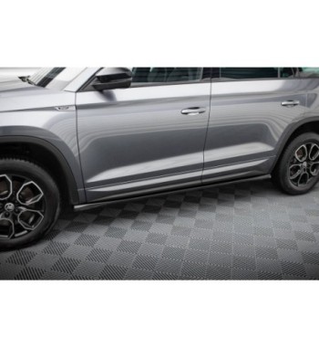Side skirt diffusers for Skoda Kodiaq Sportline Mk1 Facelift