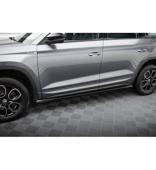 Side skirt diffusers for Skoda Kodiaq Sportline Mk1 Facelift
