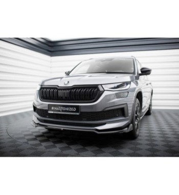 Front splitter V.2 for Skoda Kodiaq Sportline Mk1 Facelift