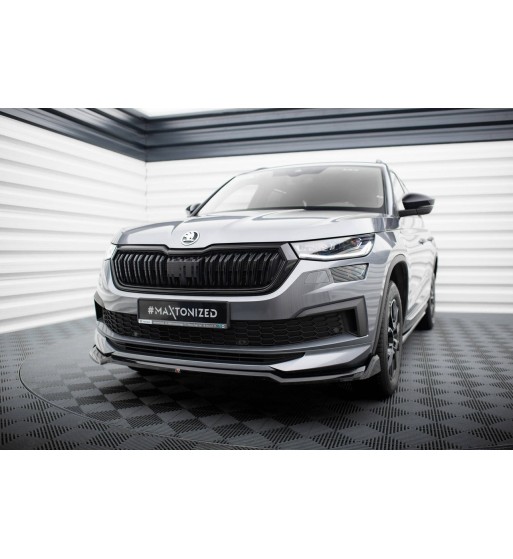 Front splitter V.2 for Skoda Kodiaq Sportline Mk1 Facelift