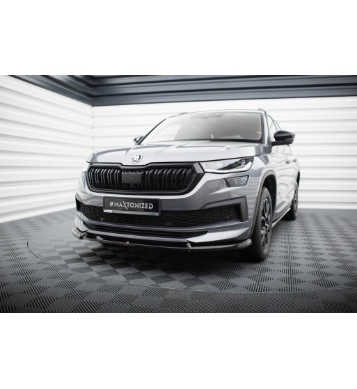 Front splitter V.1 for Skoda Kodiaq Sportline Mk1 Facelift