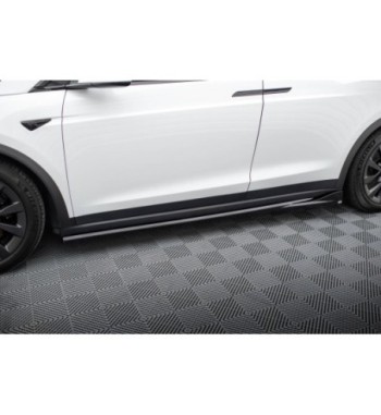 Side skirt diffusers for Tesla Model X Mk1 Facelift