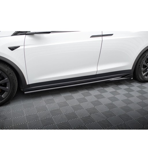 Side skirt diffusers for Tesla Model X Mk1 Facelift