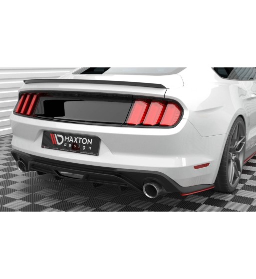 Rear side splitters V.2 for Ford Mustang GT Mk6 Facelift