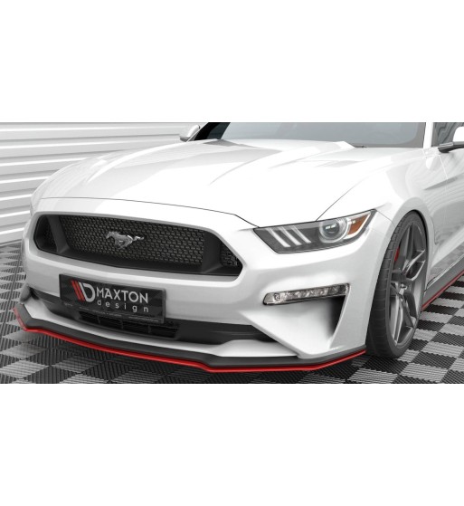 Front splitter V.2 for Ford Mustang Mk6 Facelift