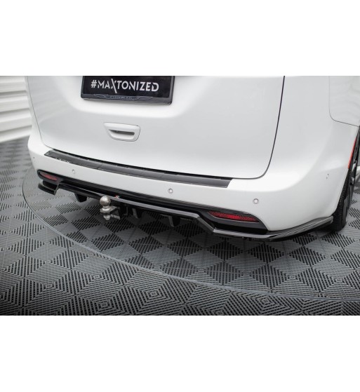 Diffusore posteriore con alette verticali per Chrysler Pacifica Mk2 Facelift