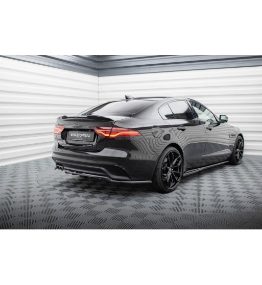 Diffusore posteriore con alette verticali per Jaguar XE X760 Facelift