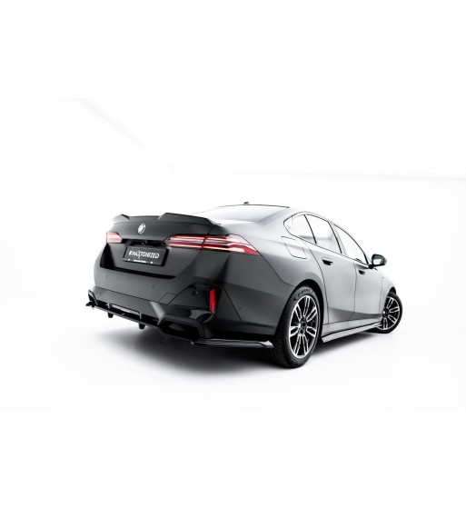 Diffusore posteriore con alette verticali V.1 per BMW 5 / i5 M-Pack Sedan / Touring G60 / G61