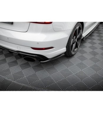 Splitter laterali posteriori V.2 per Audi RS3 Sedan 8V Facelift