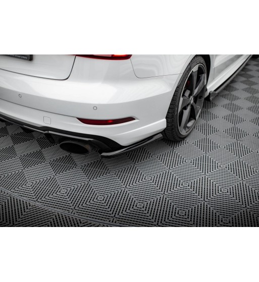 Splitter laterali posteriori V.2 per Audi RS3 Sedan 8V Facelift