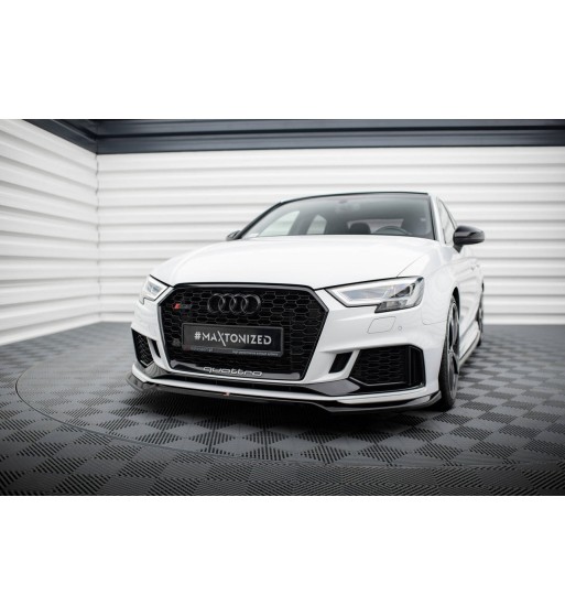Front splitter V.5 for Audi RS3 Sedan 8V Facelift