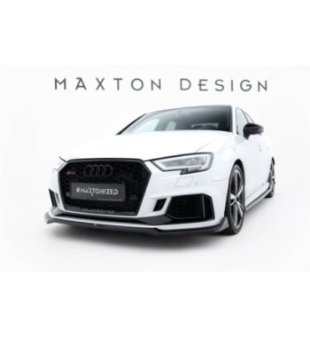 Front splitter V.4 for Audi RS3 Sedan 8V Facelift