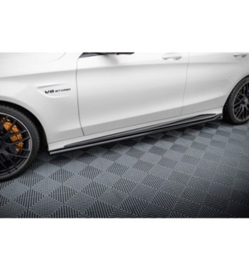 Side skirt diffusers V.2 for Mercedes-AMG C63 Sedan / Estate W205 / S205