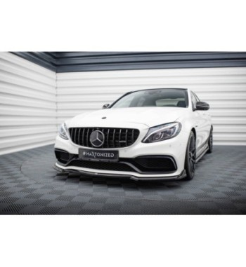 Front splitter V.3 for Mercedes-AMG C63 Sedan / Estate W205 / S205