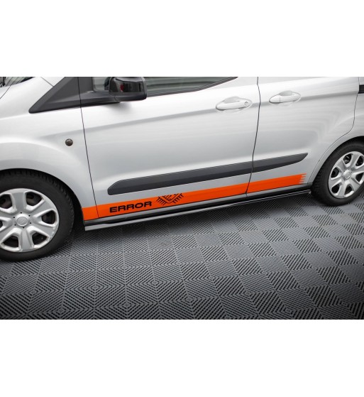 Side skirt diffusers for Ford Transit Courier Mk1