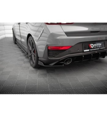 Splitter laterali posteriori V.6 per Hyundai I30 N Hatchback Mk3 Facelift