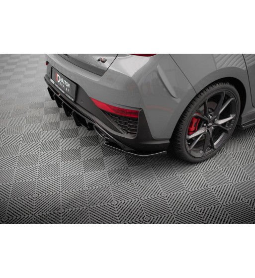 Splitter laterali posteriori V.5 per Hyundai I30 N Hatchback Mk3 Facelift