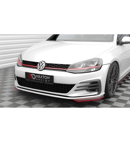 Front side splitters for Volkswagen Golf GTI / GTD Mk7 Facelift