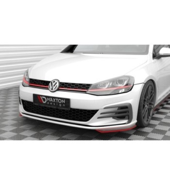 Front side splitters for Volkswagen Golf GTI / GTD Mk7 Facelift