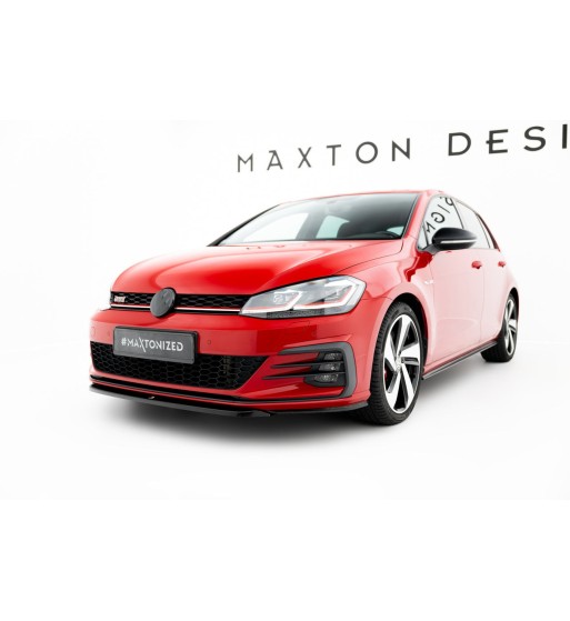 Front splitter V.5 for Volkswagen Golf GTI / GTD Mk7 Facelift