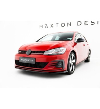 Front splitter V.4 for Volkswagen Golf GTI / GTD Mk7 Facelift