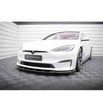 Front splitter V.3 for Tesla Model S Plaid Mk1 Facelift