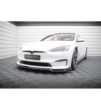 Front splitter V.2 for Tesla Model S Plaid Mk1 Facelift