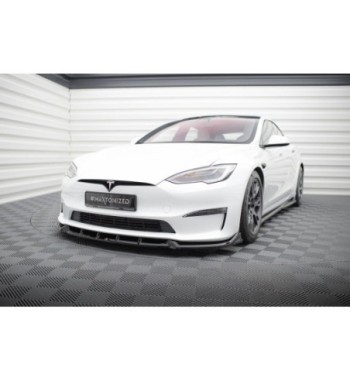 Front splitter V.1 for Tesla Model S Plaid Mk1 Facelift