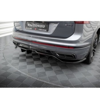 Diffusore posteriore con alette verticali per Volkswagen Tiguan Allspace R-Line Mk2 Facelift