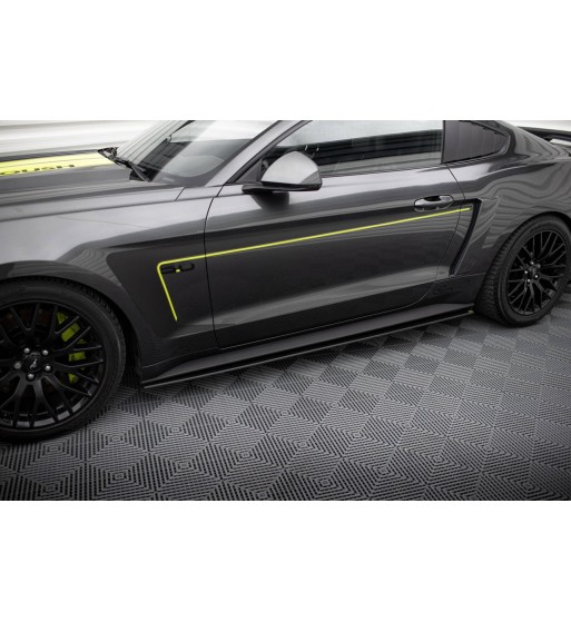 Street Pro Side skirt diffusers for Ford Mustang GT Mk6