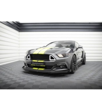 Street Pro splitter + flaps for Ford Mustang GT Mk6