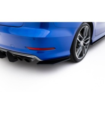 Street Pro Splitter laterali posteriori per Audi S3 Sedan 8V