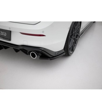 Splitter laterali posteriori V.3 per Volkswagen Golf GTI Mk8 Passt nur con: VW-GO-8-GTI-RS2G