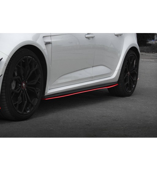 Side skirt diffusers V.2 for Renault Megane RS Mk4