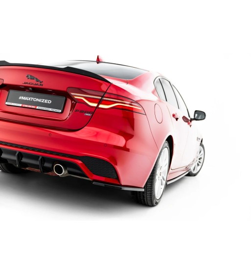 Splitter laterali posteriori per Jaguar XE R-Dynamic X760 Facelift