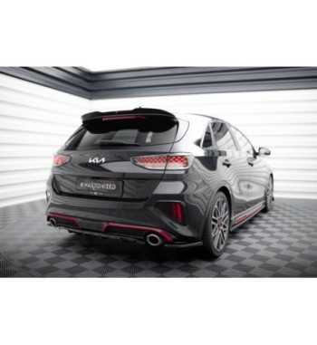Diffusore posteriore con alette verticali per Kia Ceed GT Mk3 Facelift