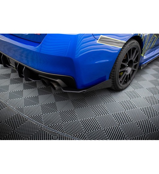 Street Pro Splitter laterali posteriori + Flap per Subaru WRX STI Mk1