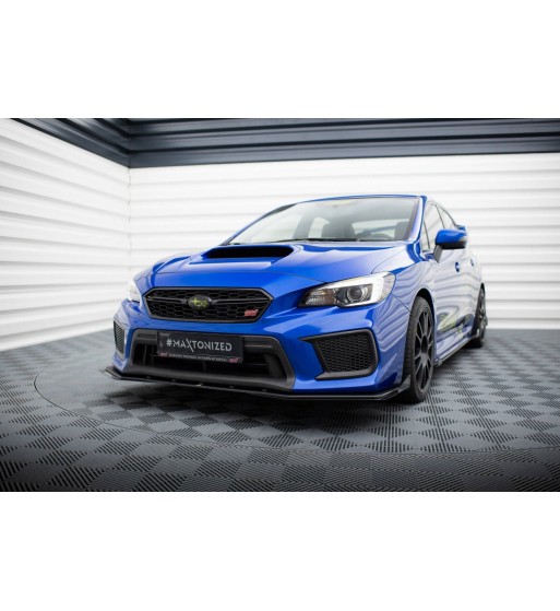 Street Pro splitter + flaps for Subaru WRX STI Mk1 Facelift