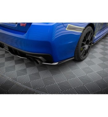 Splitter laterali posteriori V.2 per Subaru WRX STI Mk1